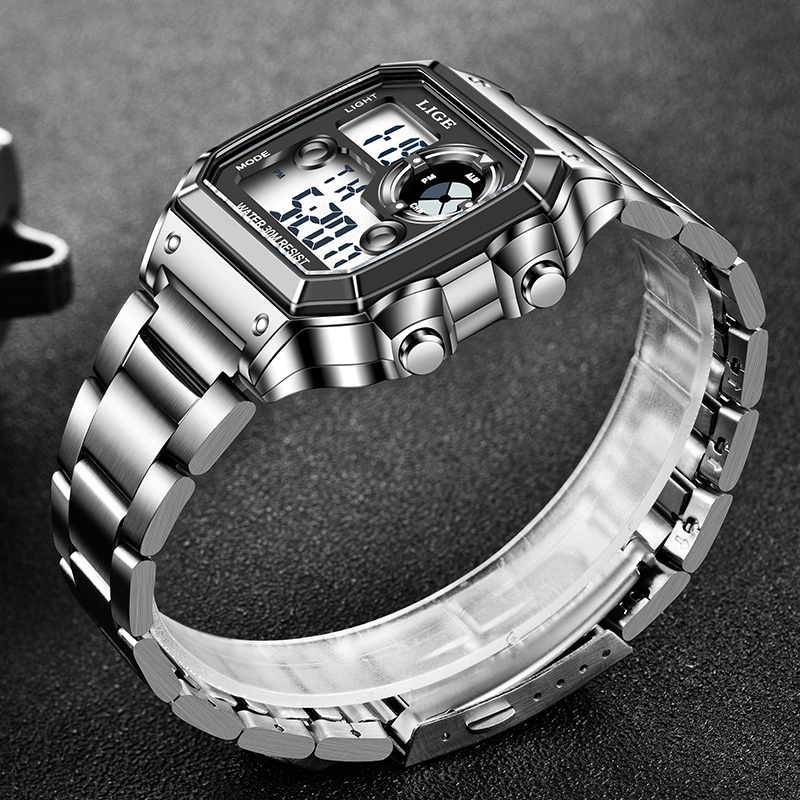 LIGE Fashion Casual elektronis - Analog Quartz Watch recensie en prijs