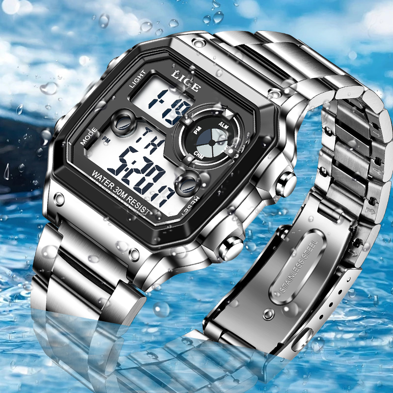 LIGE Fashion Casual elektronis - Analog Quartz Watch recensie en prijs