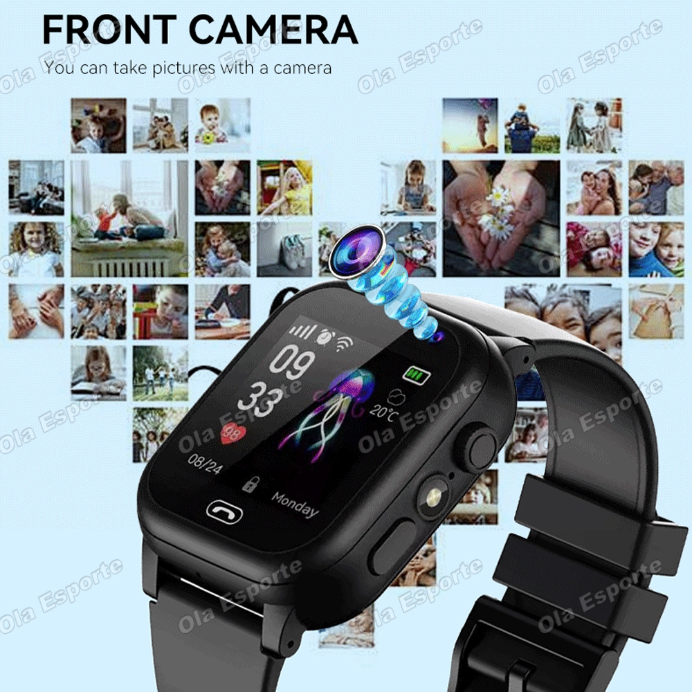 Nieuw 2026 Kids Smartwatch SOS - Smartwatch Watches For Kid Boy With Gps recensie en prijs