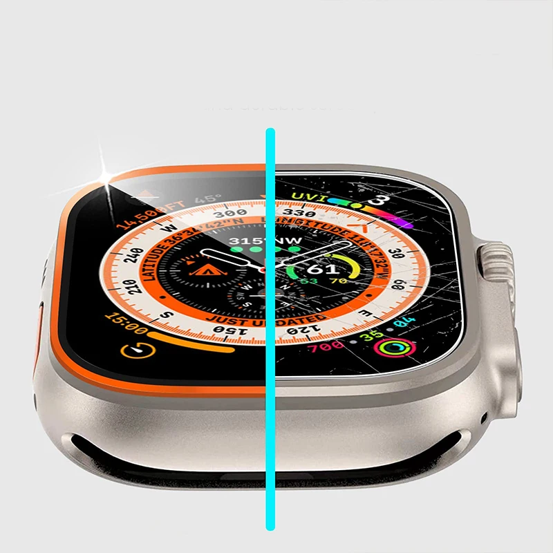 Gehard glasfilm voor Apple Wat - Smartwatch Watches Gift For Men recensie en prijs