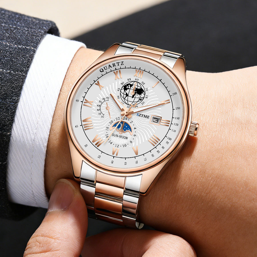 Zakelijke luxe herenhorloges s - Smartwatch Trending Watches For Men recensie en prijs