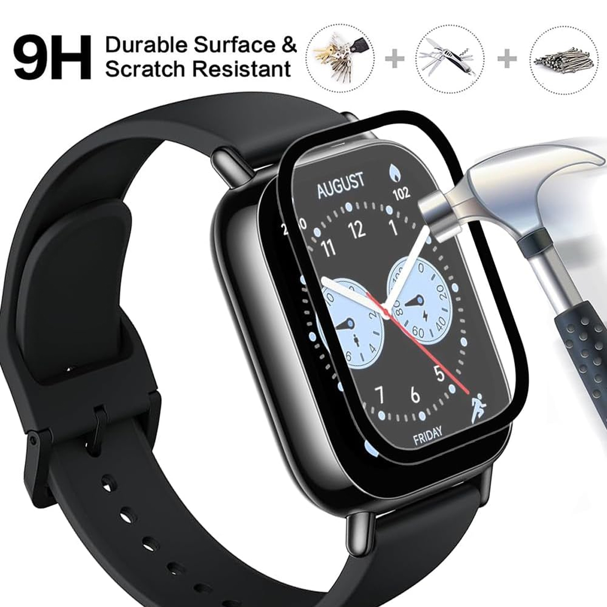 1-5 STKS 9D Gebogen Beschermfo - Watch Redmi recensie en prijs