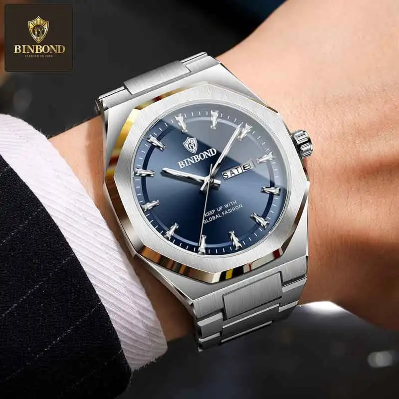 BINBOND Modetrend Heren quartz - Smartwatch Trending Watches For Men recensie en prijs