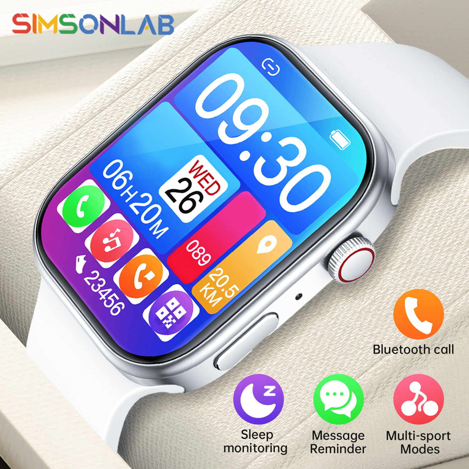 NIEUWE Smartwatch 1.83 