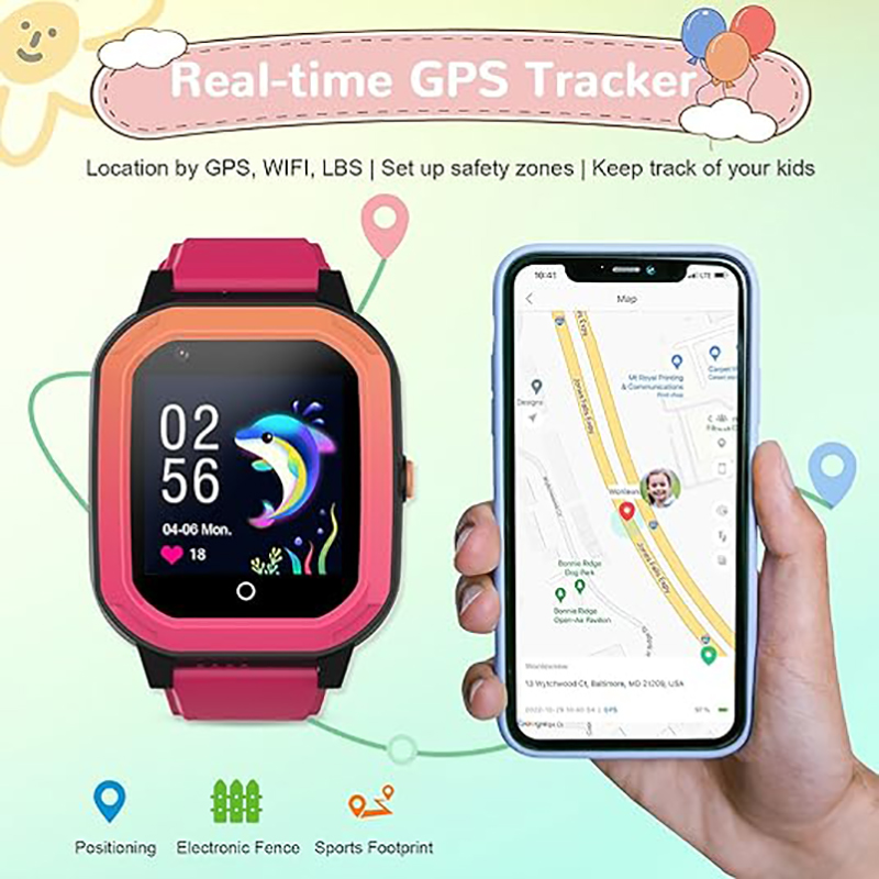 Wonlex 4G Smart Horloge Kinder - Smartwatch Watches For Kids With Gps recensie en prijs