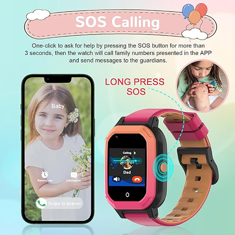 Wonlex 4G Smart Horloge Kinder - Smartwatch Watches For Kids With Gps recensie en prijs