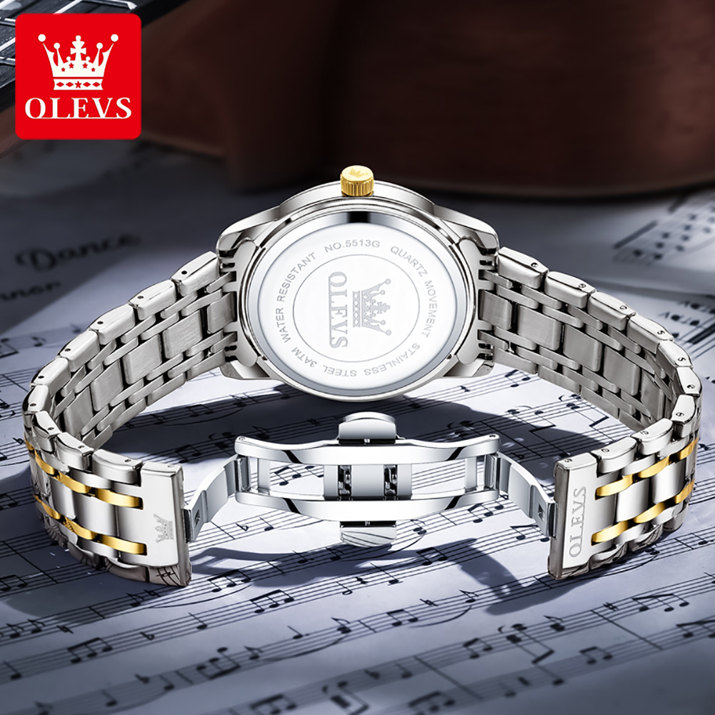 OLEVS merk mode herenhorloges  - Analog Quartz Watch recensie en prijs
