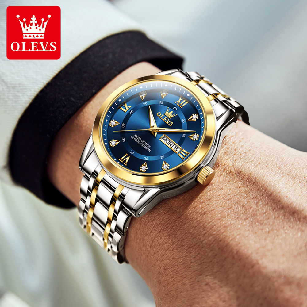 OLEVS merk mode herenhorloges  - Analog Quartz Watch recensie en prijs