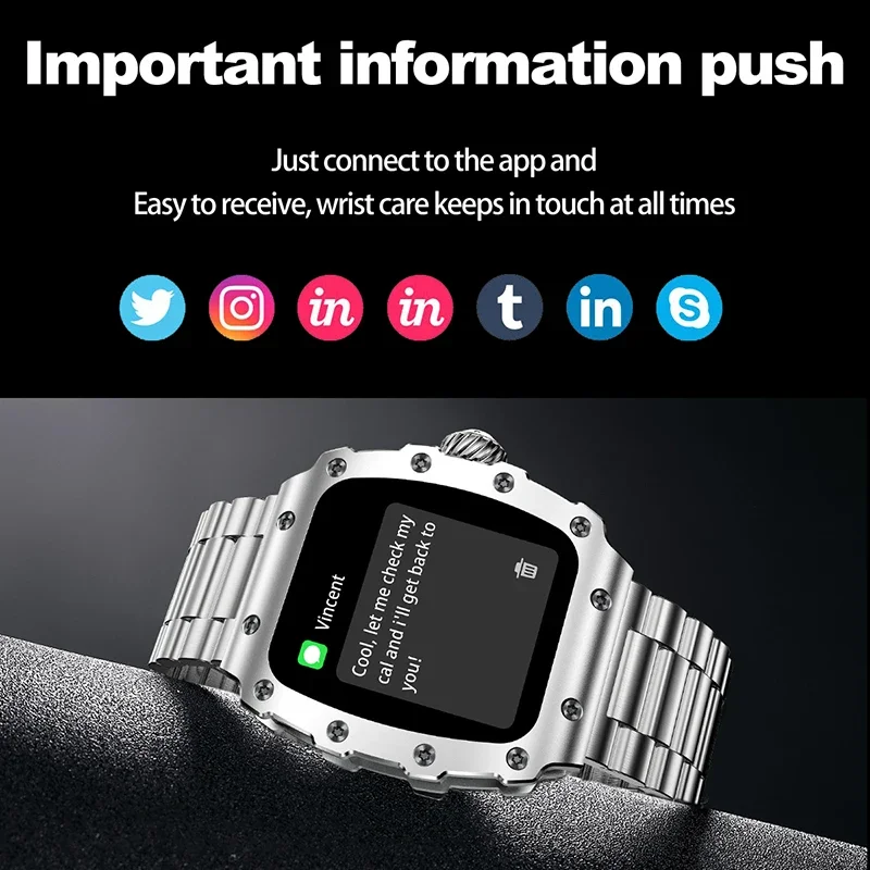 Nieuwe Trend Smart Sporthorlog - Smartwatch Trending Watches For Men recensie en prijs