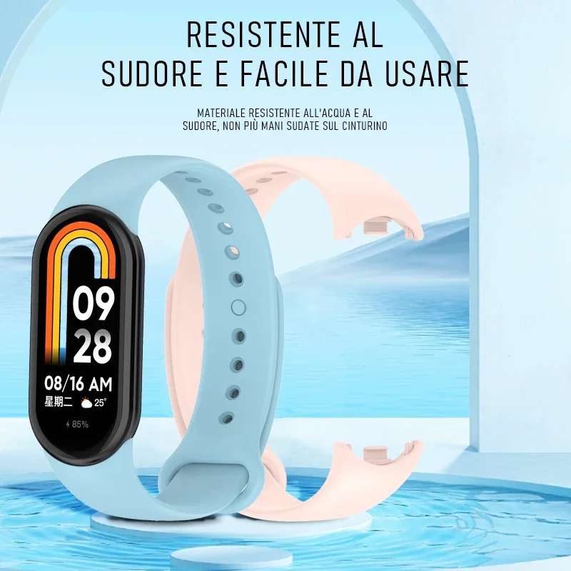 Band voor Xiaomi Mi Band 9/9 N - Silicone Sport Band recensie en prijs