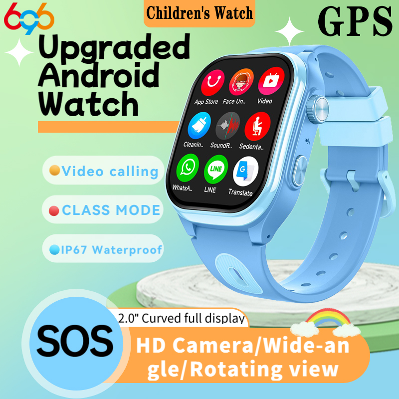 Kinderen 4G Smart Phone Horlog - Smartwatch Watches For Kid Boy With Gps recensie en prijs