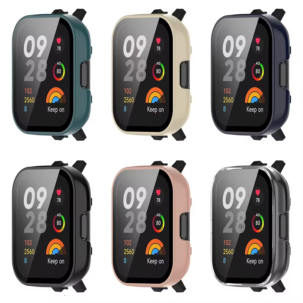 Gehard glas + beschermhoes voo - Watch Redmi recensie en prijs