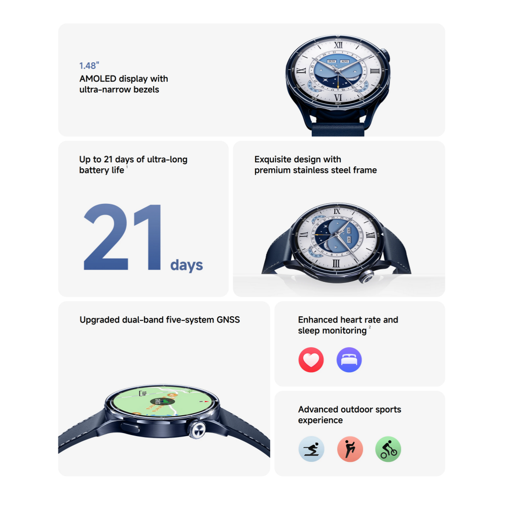 Xiaomi Watch S5 Global Version - Timex Watches Smartwatch recensie en prijs
