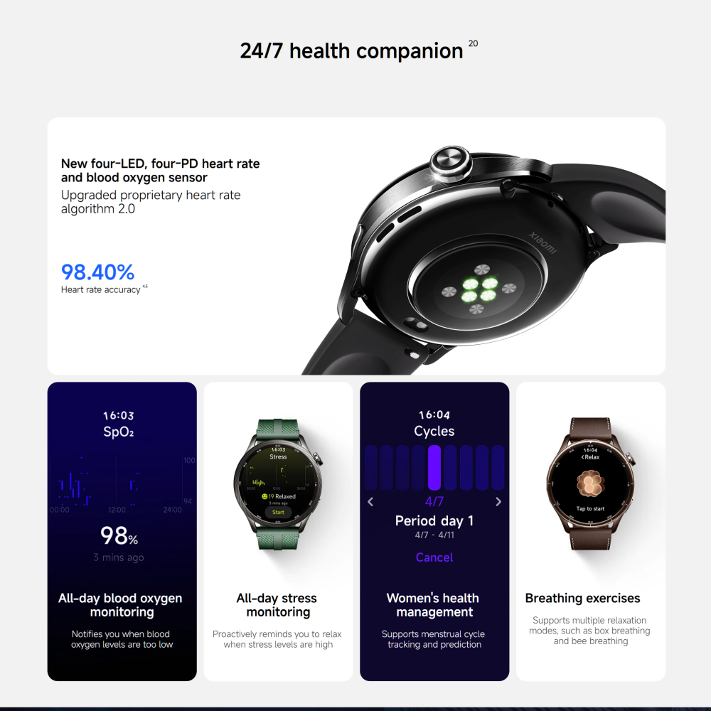 Xiaomi Watch S5 Global Version - Timex Watches Smartwatch recensie en prijs