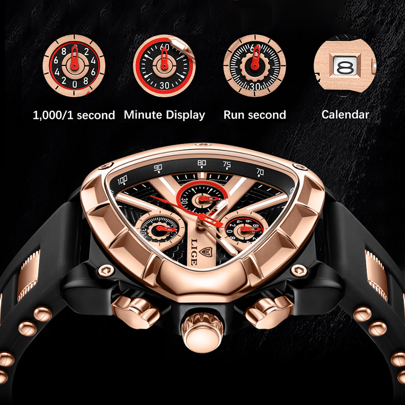 LUIK Mode Mannen Horloge Drieh - Smartwatch Army Watches For Men recensie en prijs