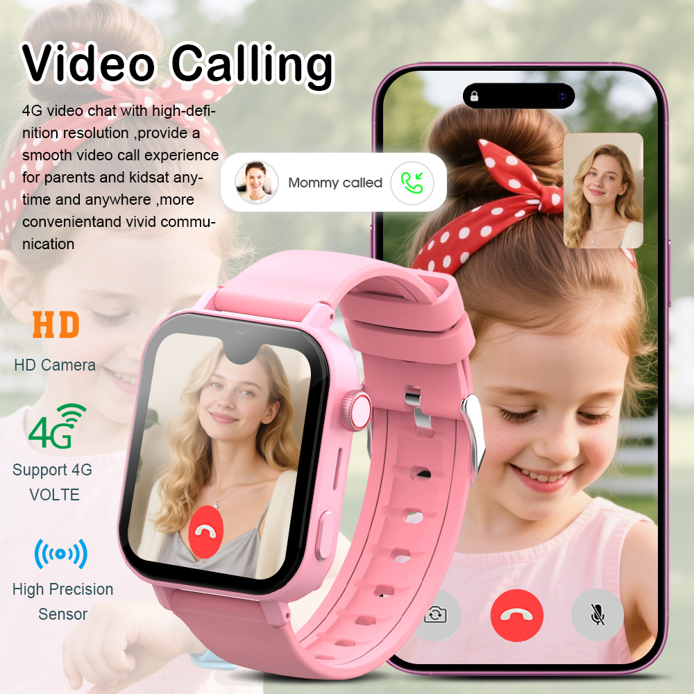 Wonlex KT36 4G Smart Watch Kin - Smartwatch Watches For Kids With Gps recensie en prijs