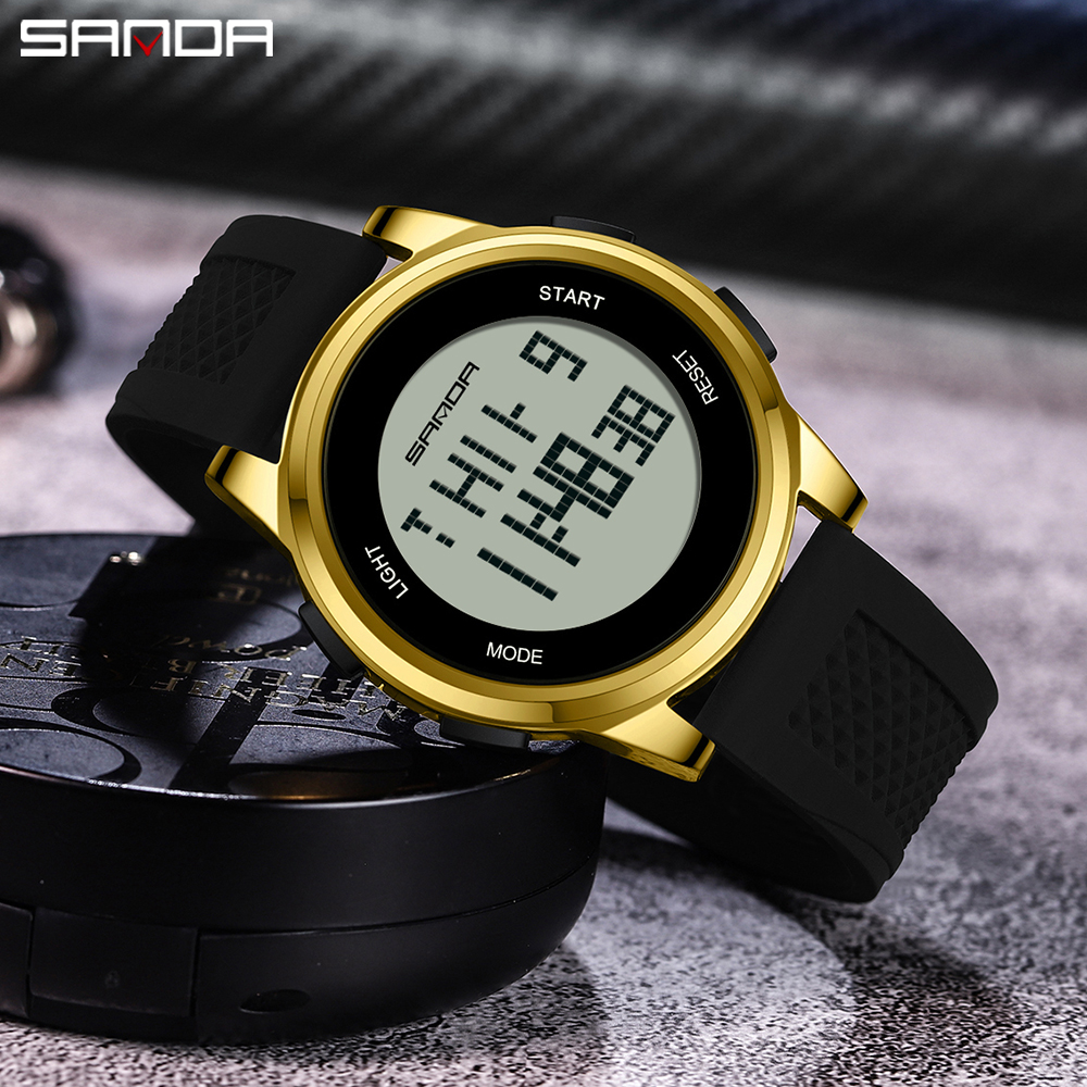 SANDA 9067 digitaal horloge he - Smartwatch Army Watches For Men recensie en prijs