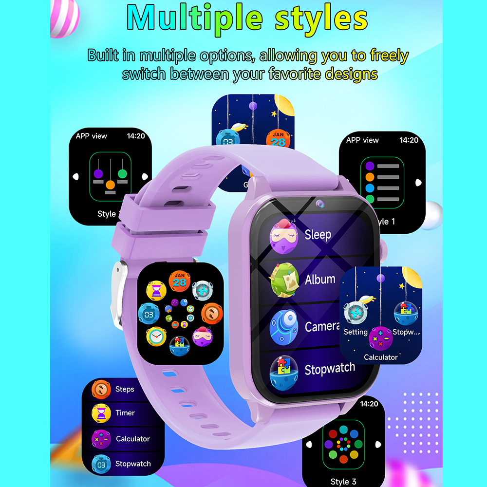 Smartwatch Kinderspellen Stap- - Smartwatch Digital Watches For Boys recensie en prijs