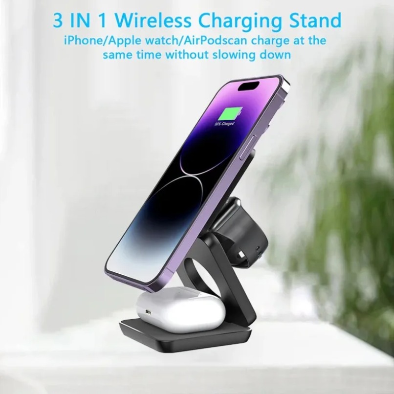 3-in-1 opvouwbare magnetische  - Smartwatch Apple Watch recensie en prijs