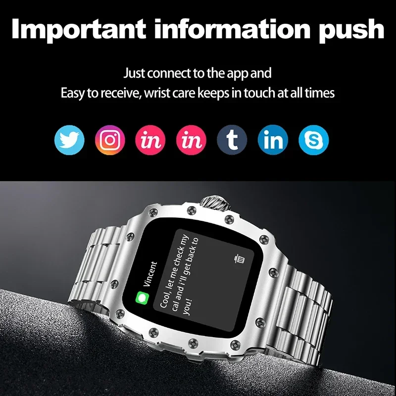 Nieuwe Trend Smart Horloge 1.7 - Smartwatch Trending Watches For Men recensie en prijs