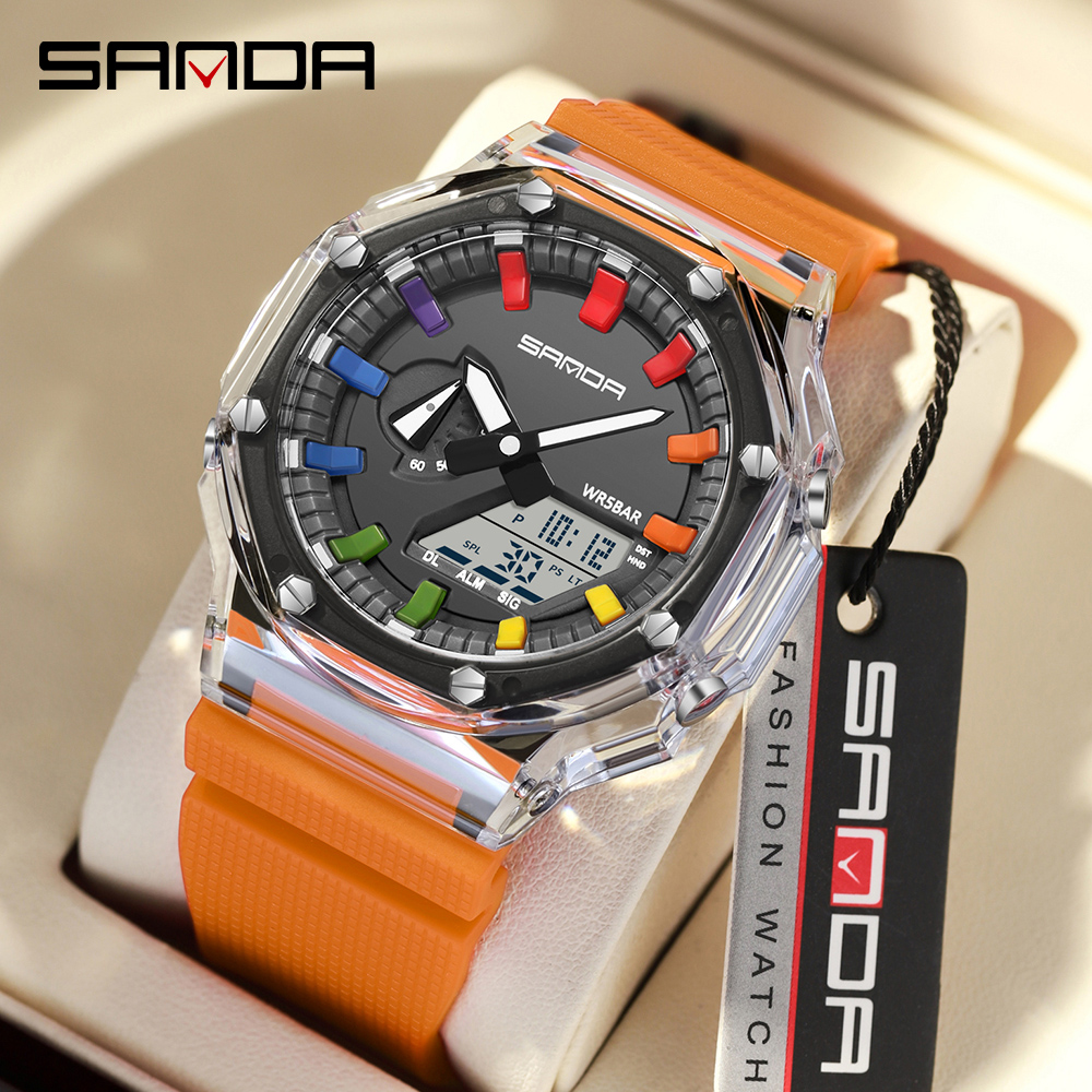 SANDA 3341Digital LED Horloge  - Smartwatch Army Watches For Men recensie en prijs