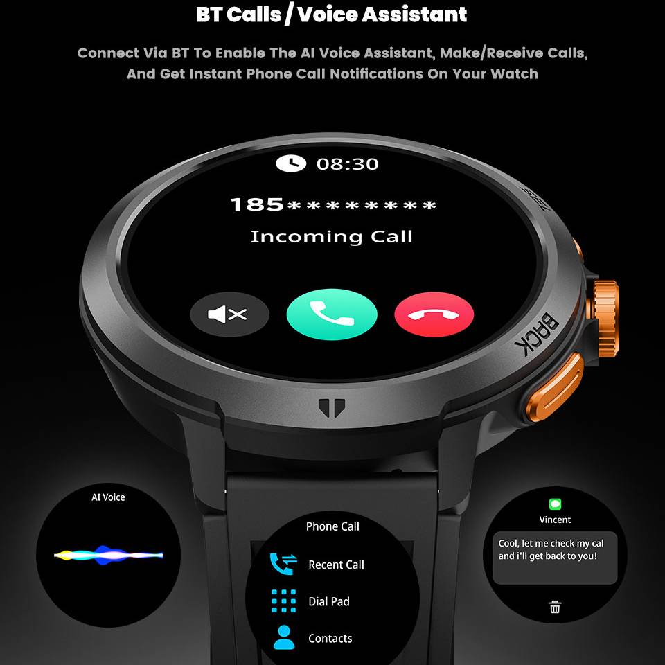 LEADOYS C33 Smart Watch met gr - Smartwatch Running Watches For Men recensie en prijs