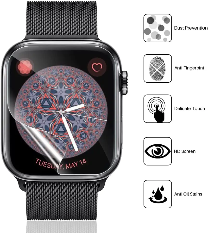 Screenprotector voor Apple Wat - Smart Watch Screen Protector recensie en prijs