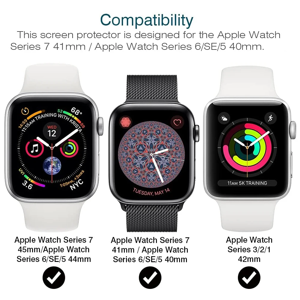 Screenprotector voor Apple Wat - Smart Watch Screen Protector recensie en prijs