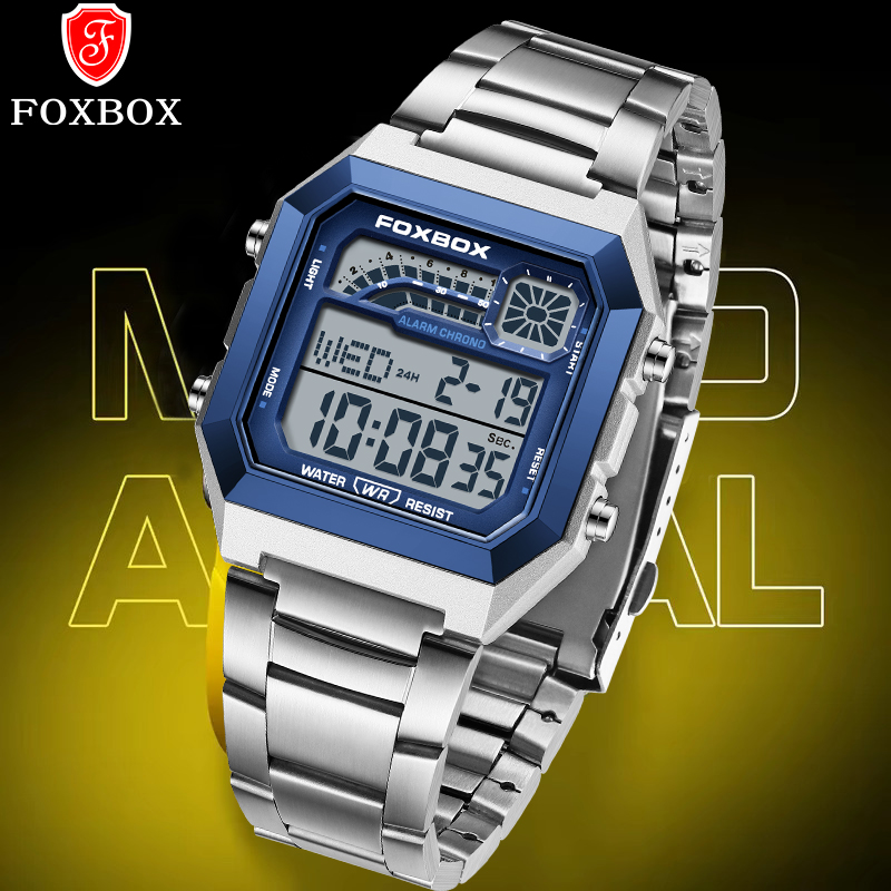 FOXBOX Fashion Luxe Digitale H - Analog Quartz Watch recensie en prijs