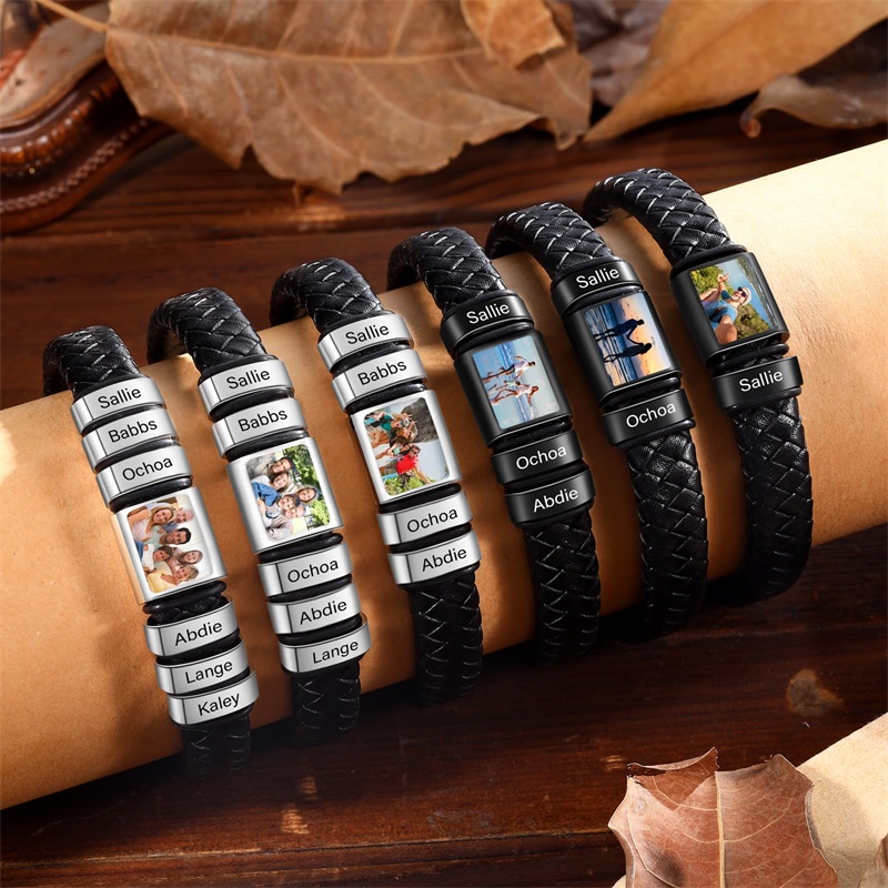 Aangepaste fotoarmband voor ma - Smartwatch Sports Watches For Men recensie en prijs