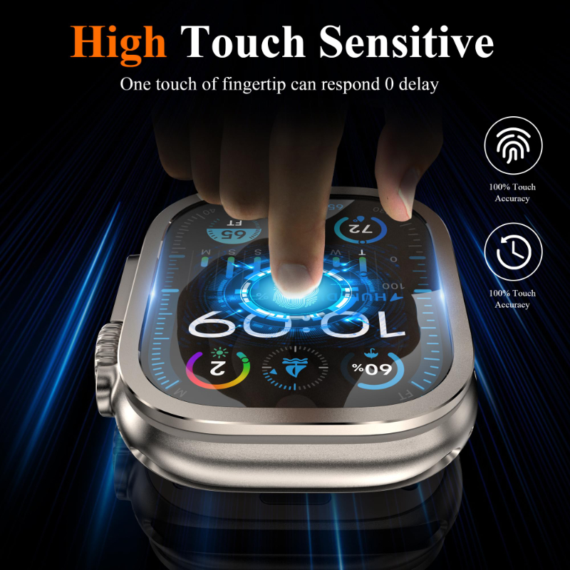 2 stuks Gehard Glas voor Apple - Smartwatch Watches Gift For Men recensie en prijs