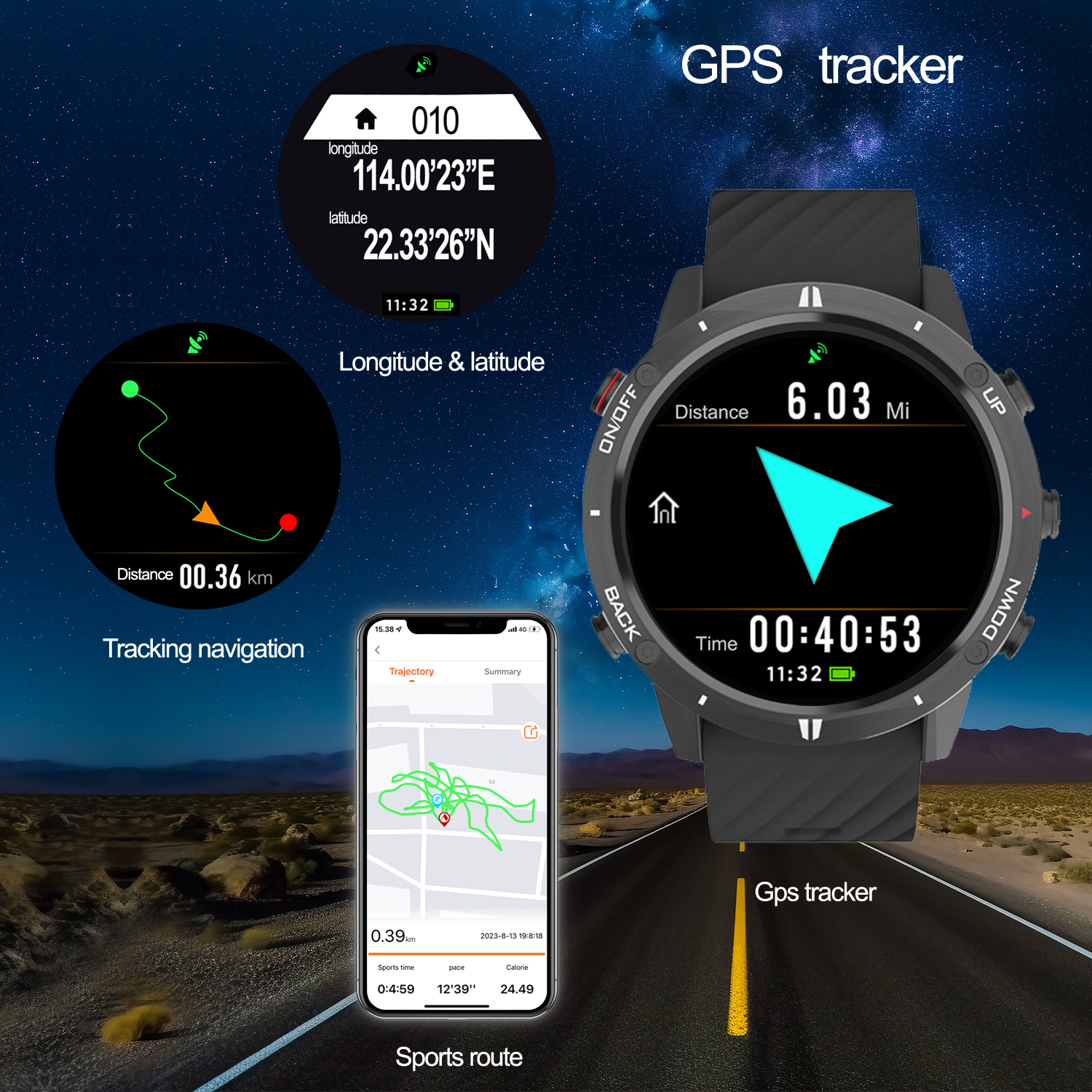 2024 Nieuwe Sunroad Gps Sporth - Smartwatch Running Watches For Men recensie en prijs