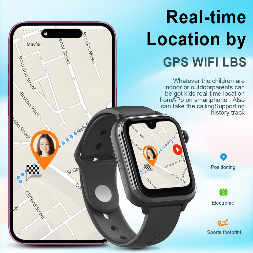 Wonlex KT37 GPS Smart Watch Ki - Smartwatch Watches For Kids With Gps recensie en prijs