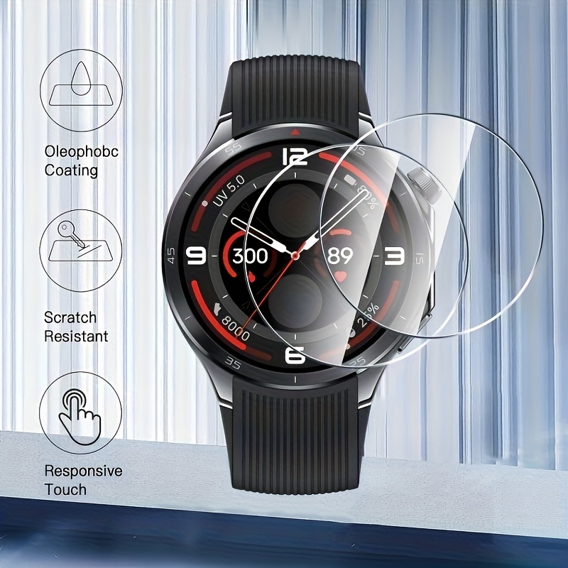 3 STKS 9 H Gehard Glas Screen  - Smart Watch Screen Protector recensie en prijs