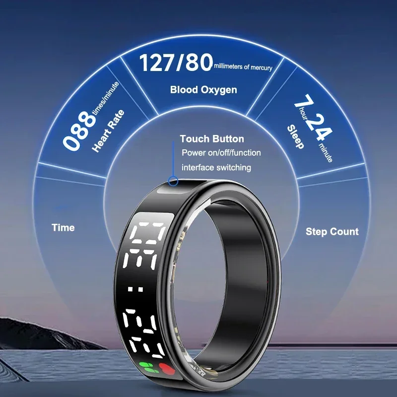 Slimme Ring Voor Mannen Vrouwe - Smartwatch Sports Watches For Men recensie en prijs