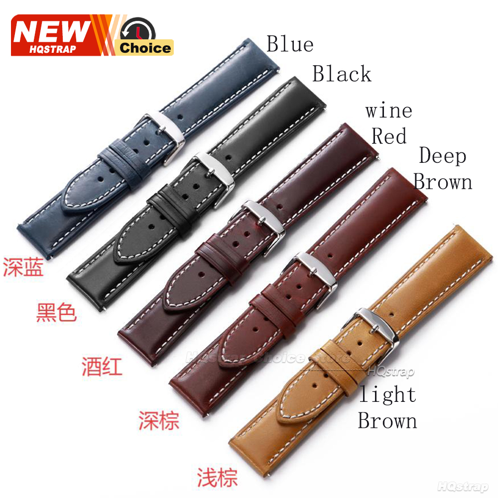 Nieuwe Olie Wax Band 16mm 18mm - Watches Rolex Smartwatch recensie en prijs