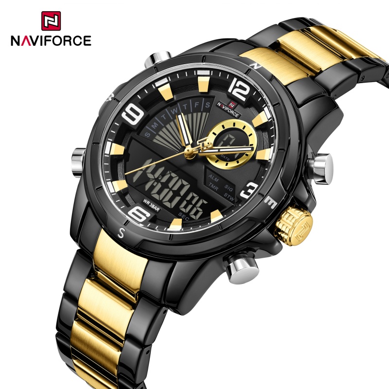 NAVIFORCE Herenhorloge met dub - Analog Quartz Watch recensie en prijs