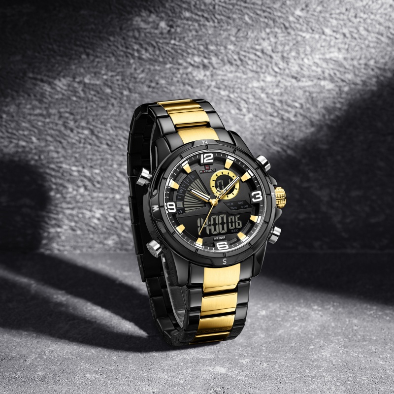NAVIFORCE Herenhorloge met dub - Analog Quartz Watch recensie en prijs