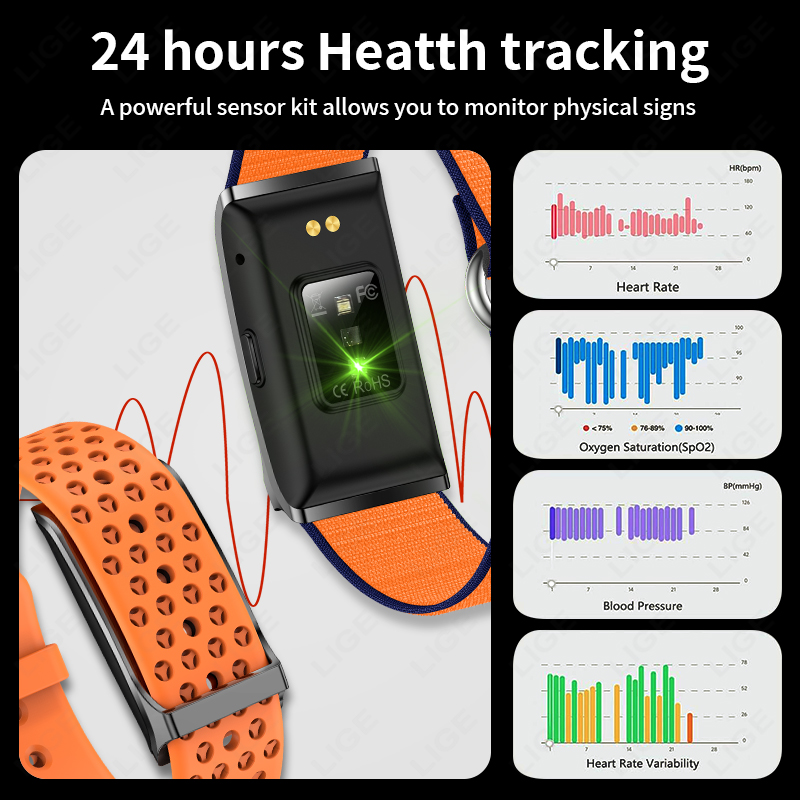 LIGE Oproepherinnering Slimme  - Couple Watches Smartwatch recensie en prijs