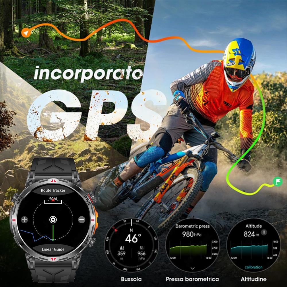 Nieuwe Professionele GPS Sport - Smartwatch Running Watches For Men recensie en prijs
