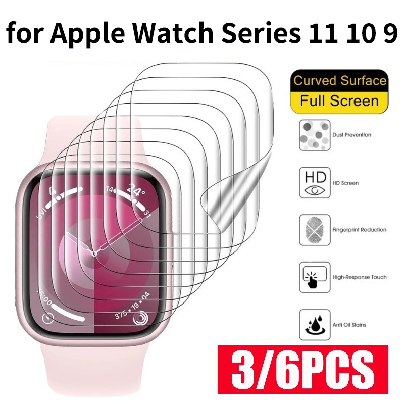 6 stuks beschermfolie voor App - Smart Watch Screen Protector recensie en prijs