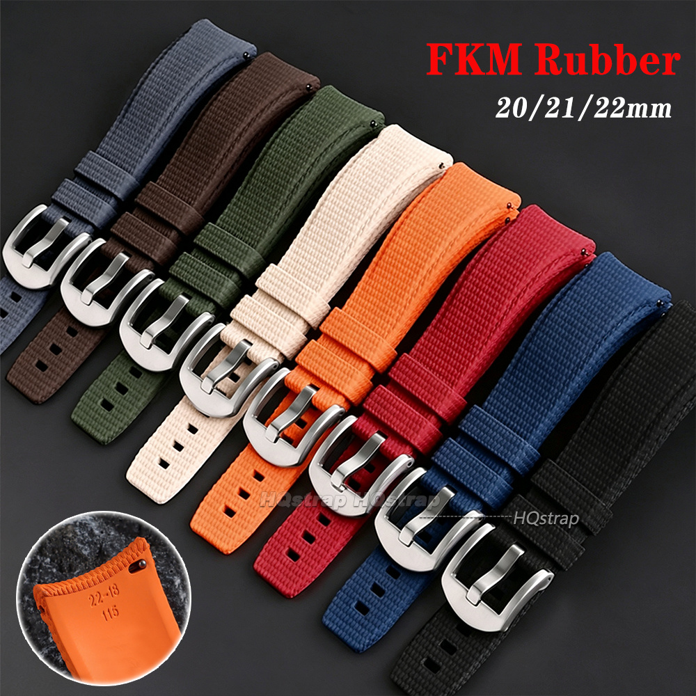 FKM Rubber horlogeband 20mm 21 - Watches Rolex Smartwatch recensie en prijs